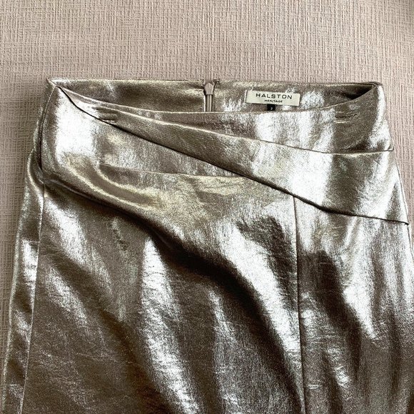 Halston Heritage Draped Mini Skirt - Picture 5 of 5